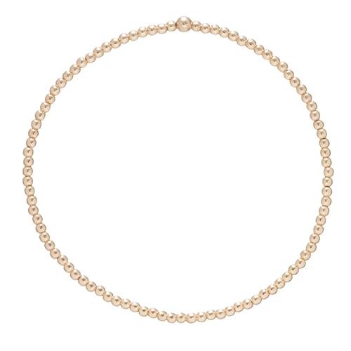 2mm Classic Bead Bracelet - The Village Jeweler