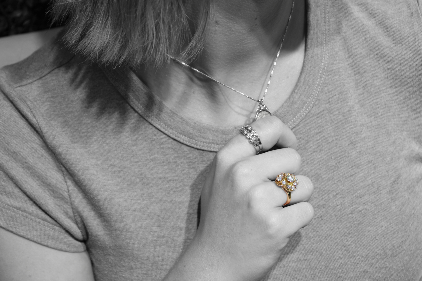 Estate 14ky 1-ctw Cocktail Ring