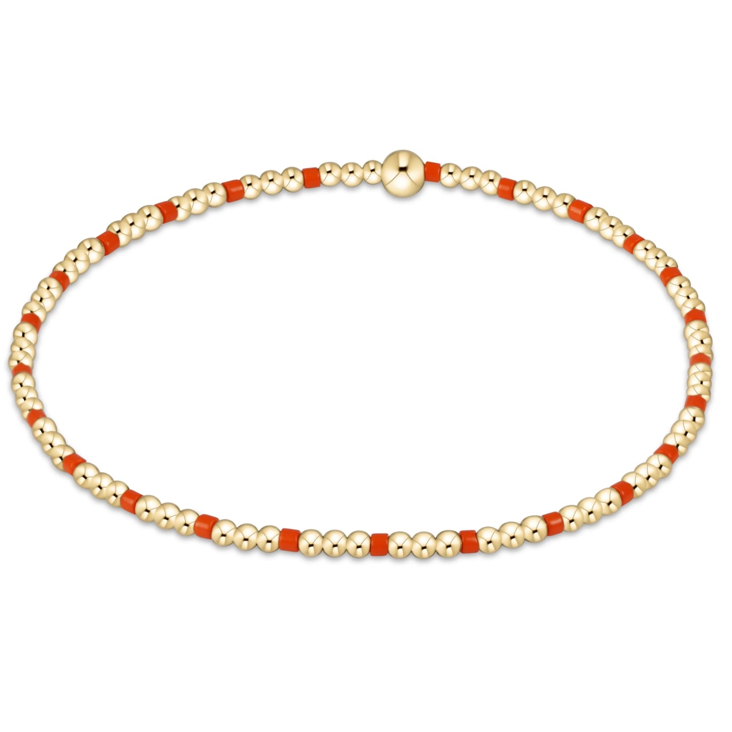 Game Day - Hope Sincerity Bead Bracelet - Bright Orange or Coablt Options