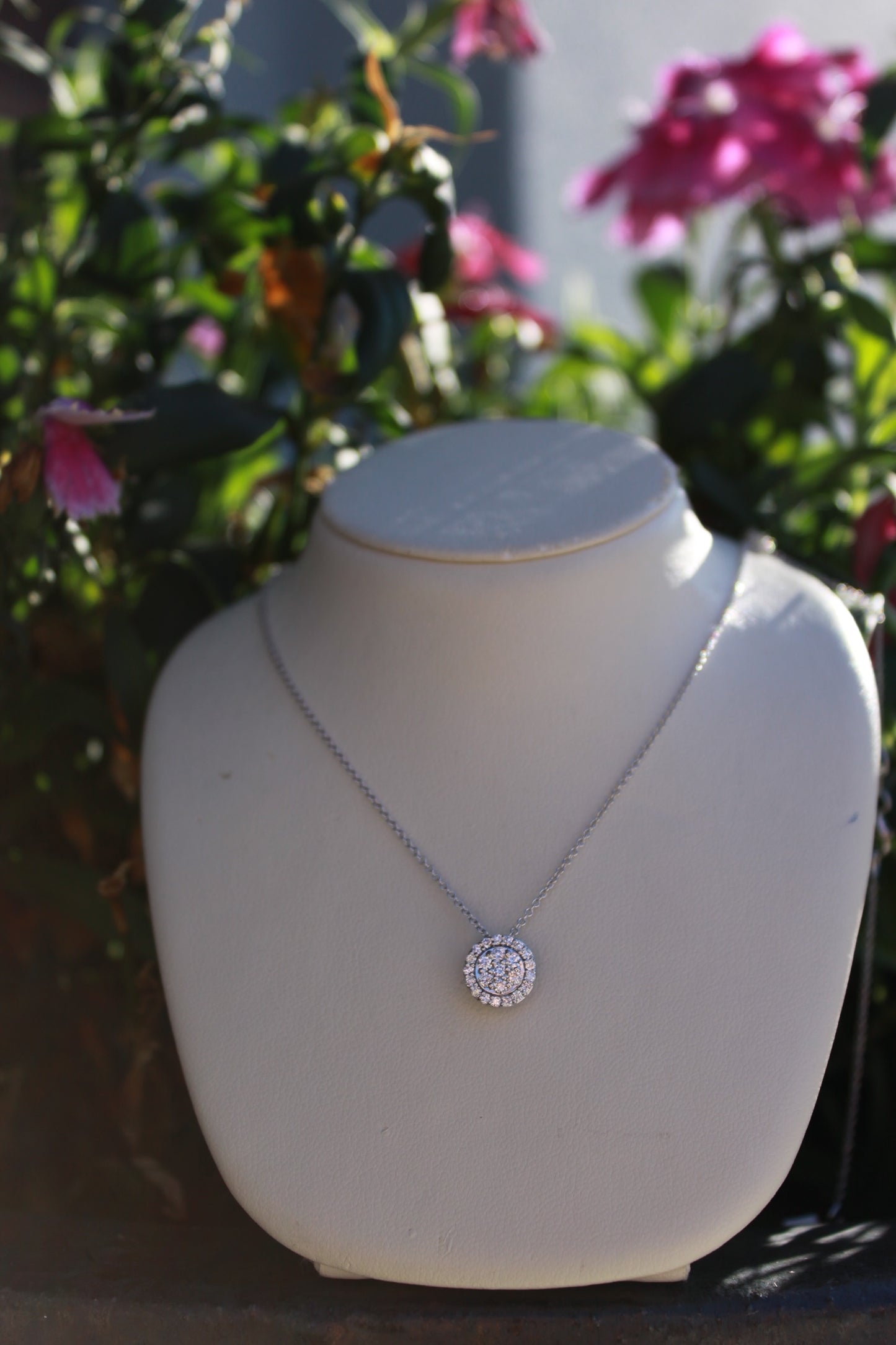Cluster Pendant Necklace