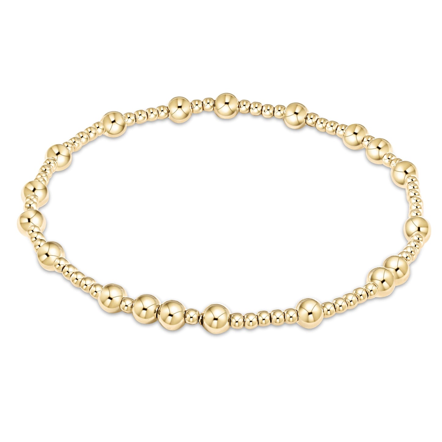 Hope Unwritten Bead Bracelet - Gold