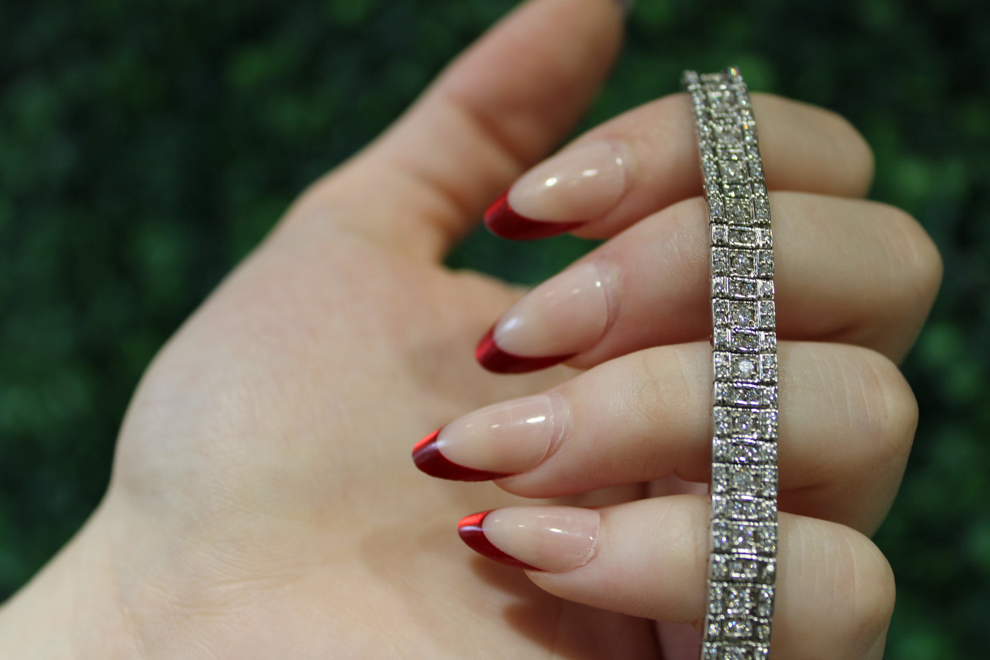Estate 14k Diamond Tennis Bracelet