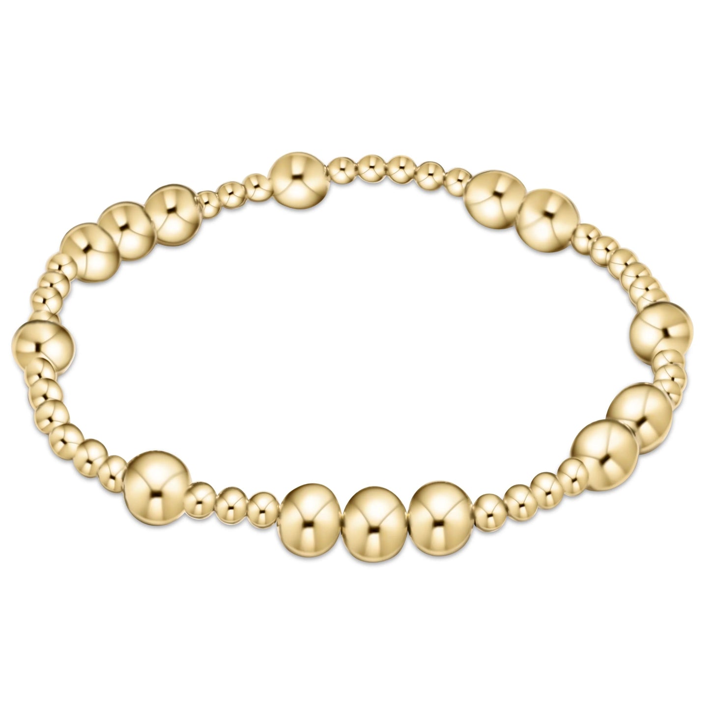 Hope Unwritten Bead Bracelet - Gold