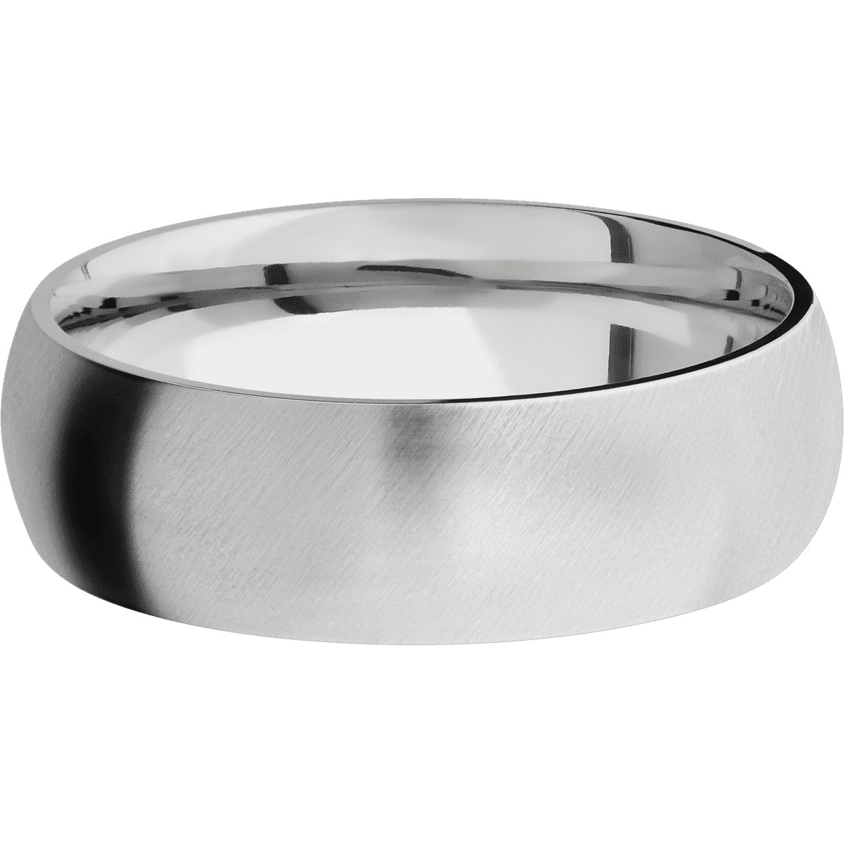 14K White Gold + Anglesatin Finish