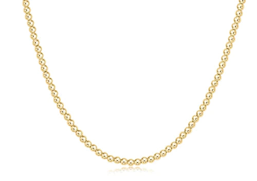 Choker - Classic Gold 3mm Bead