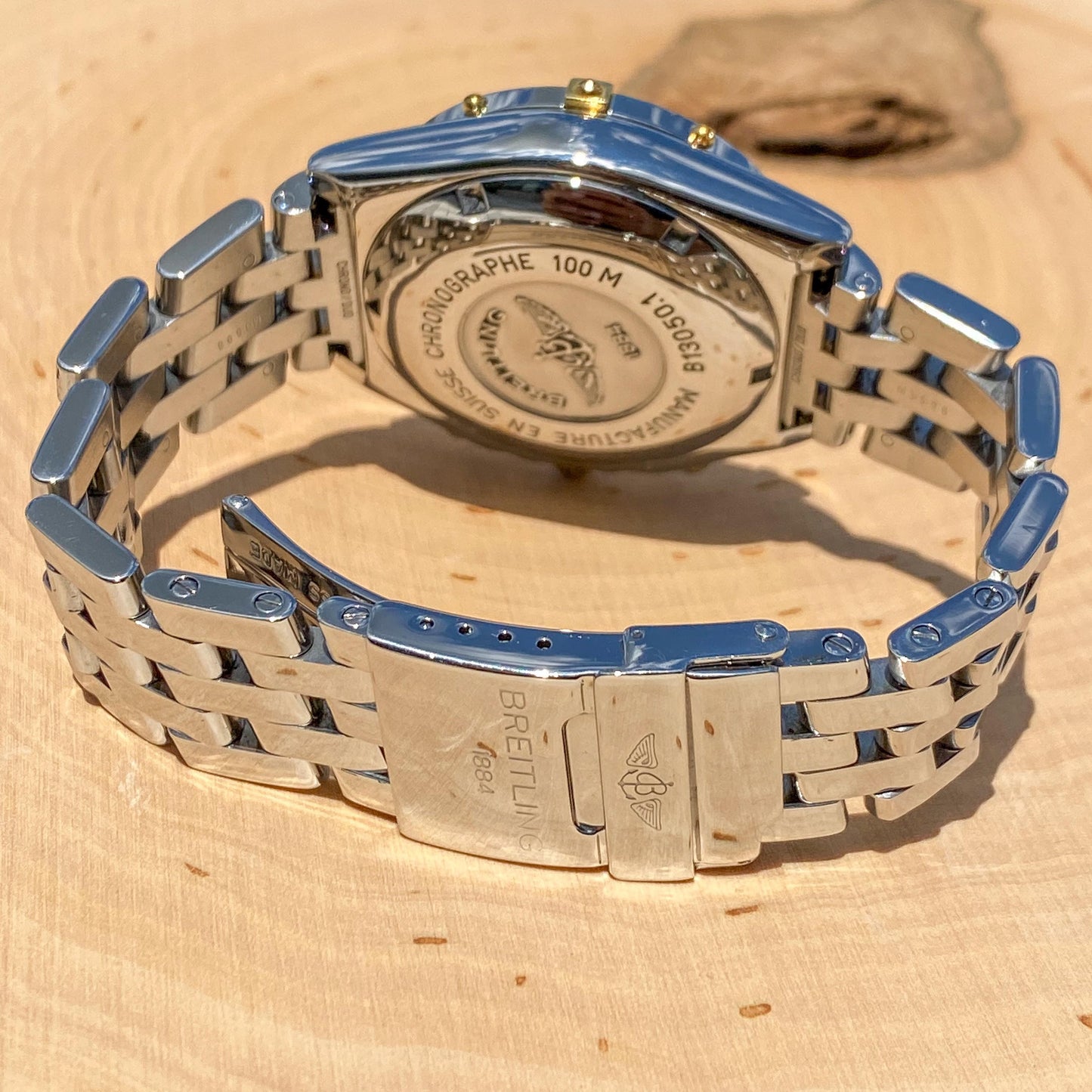 Blue Dial Breitling Chronomat - TVJGNV