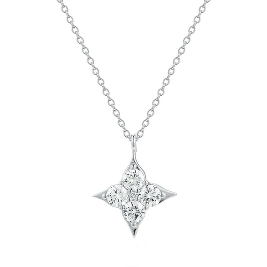 Oriana Necklace - 0.46CTW Star Necklace