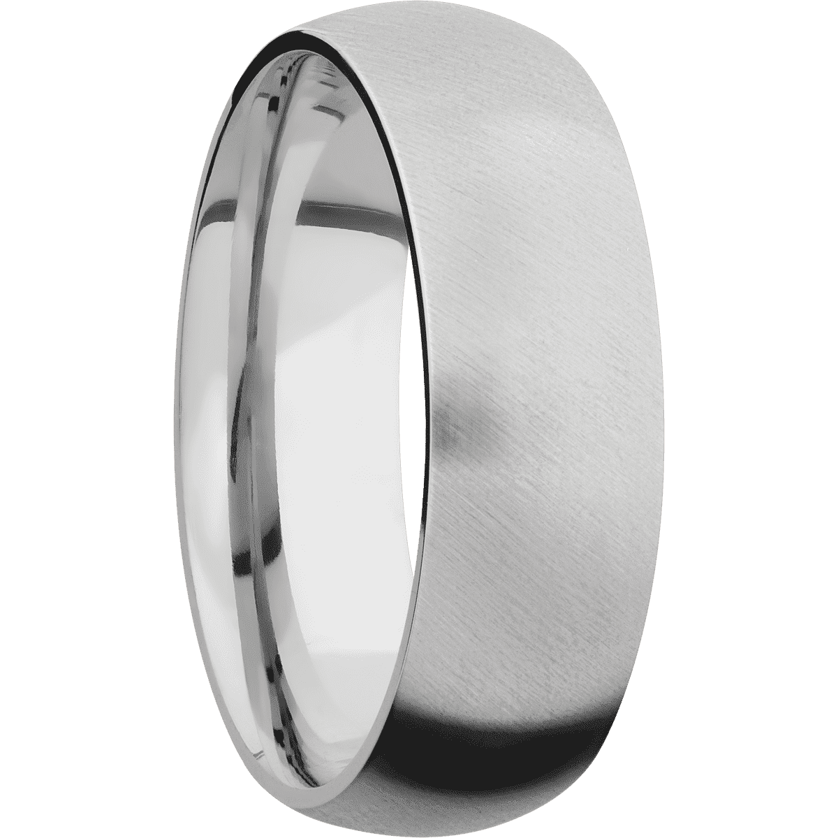 14K White Gold + Anglesatin Finish