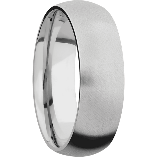 14K White Gold + Anglesatin Finish