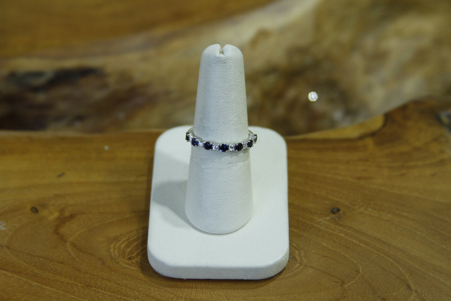 Sapphire and Diamond Band