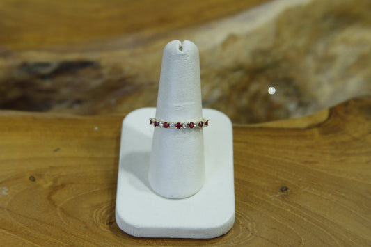 Ruby and Diamond Band