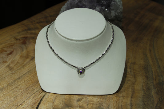 David Yurman Amethyst Necklace