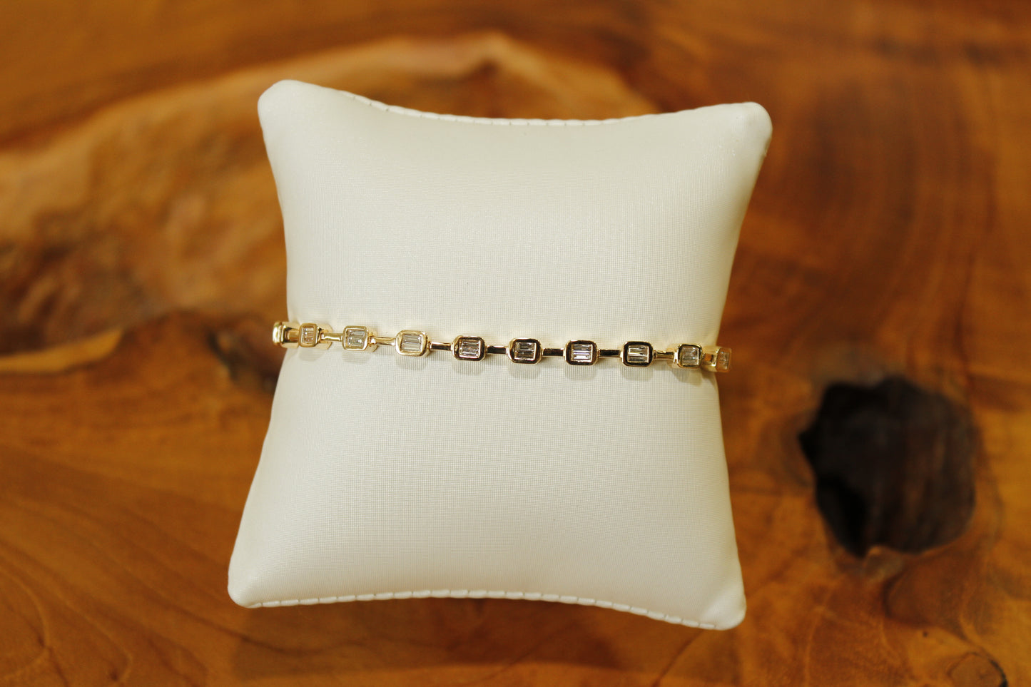 Baguette Diamond Bracelet