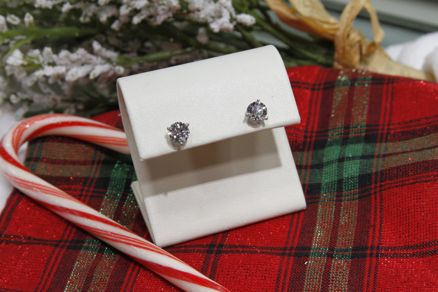 Martini Set Studs - 2 CTW