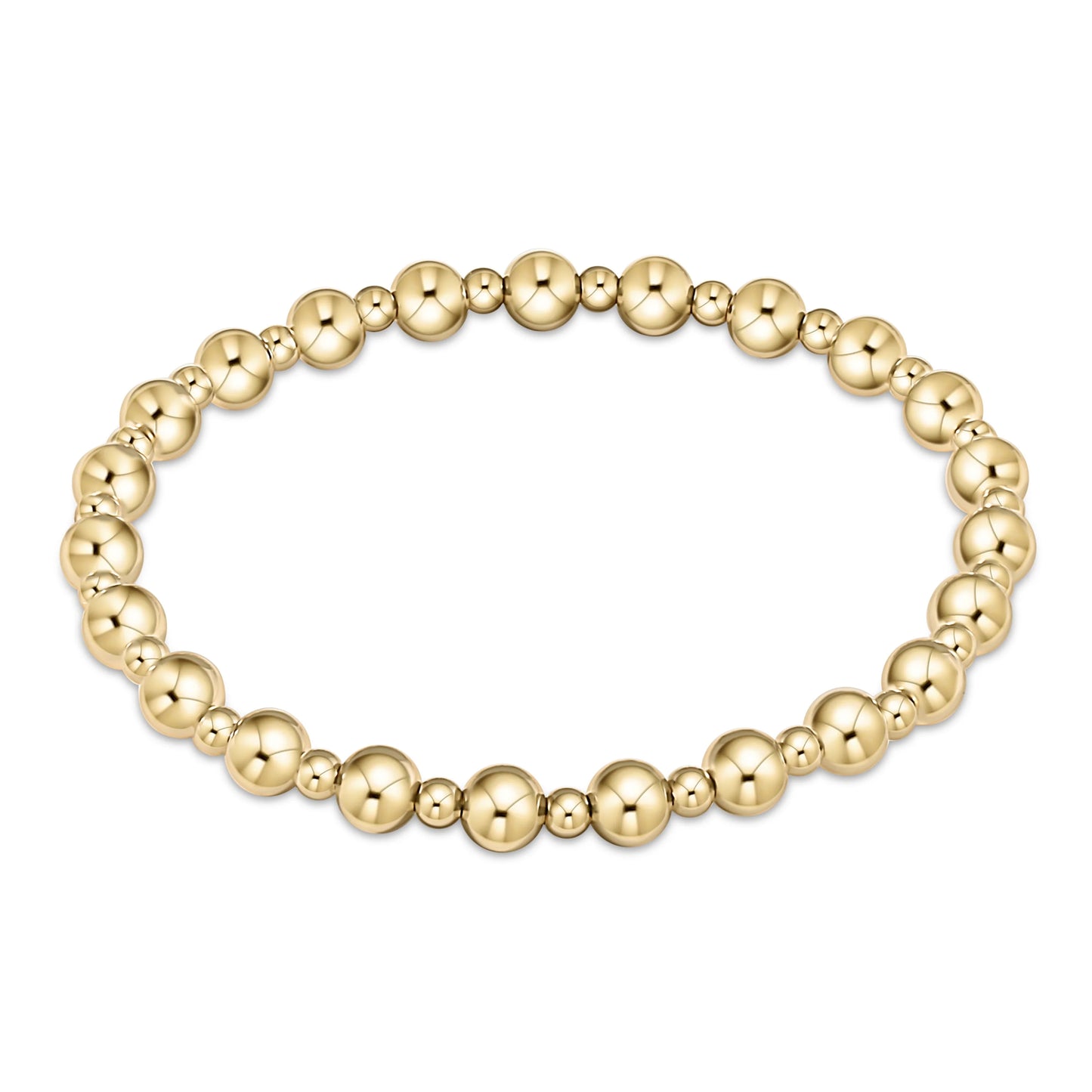 Classic Grateful Bead Bracelet - Gold