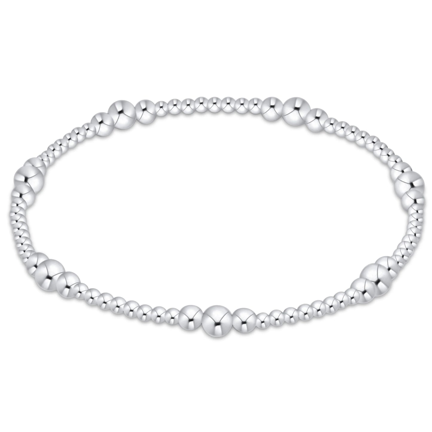 *NEW* Purpose Silver Bead Bracelet