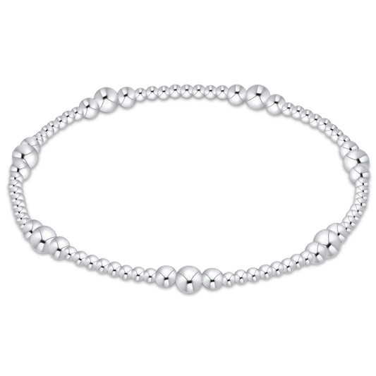 *NEW* Purpose Silver Bead Bracelet