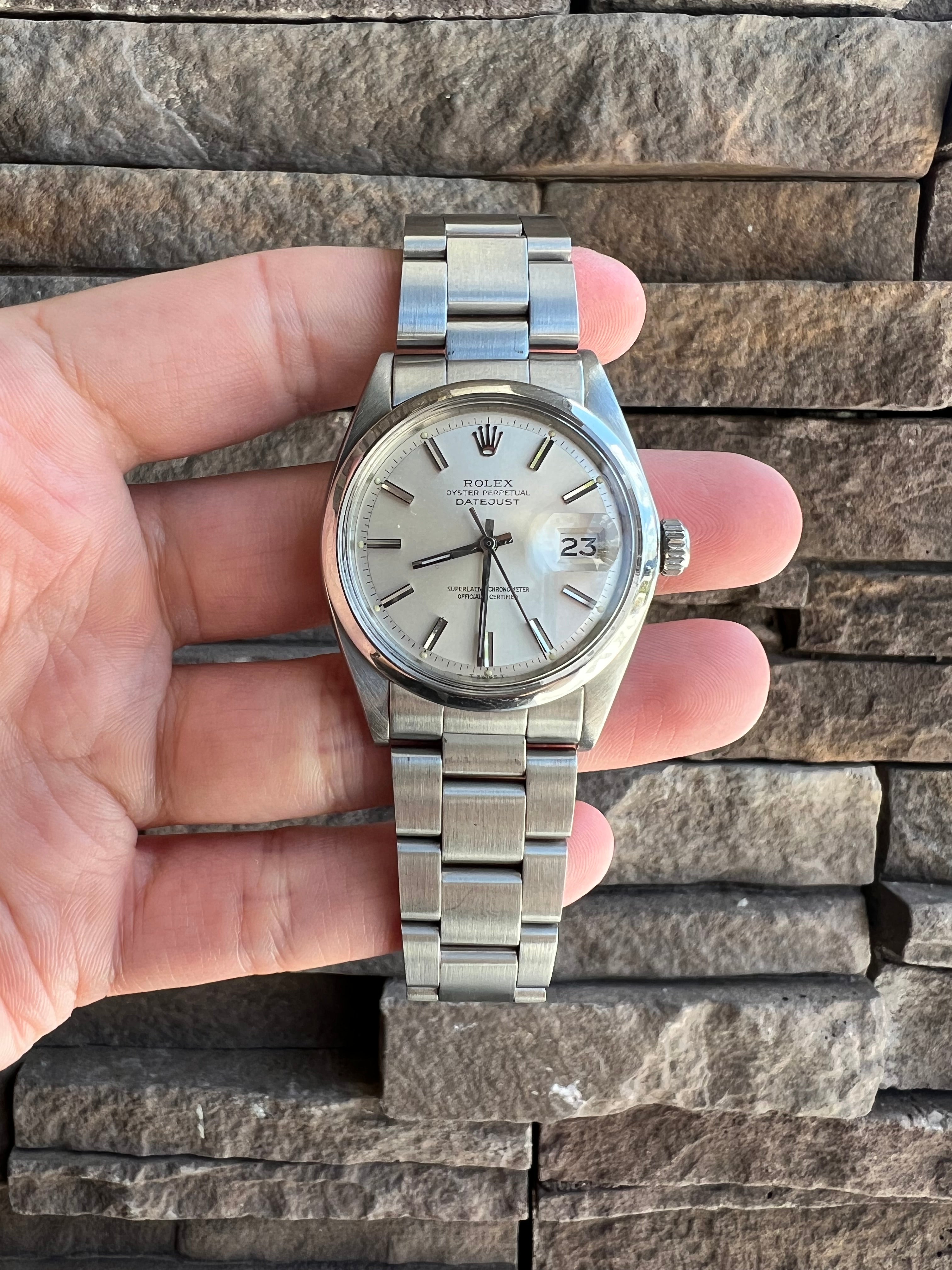 Rolex oyster perpetual datejust clearance 1603