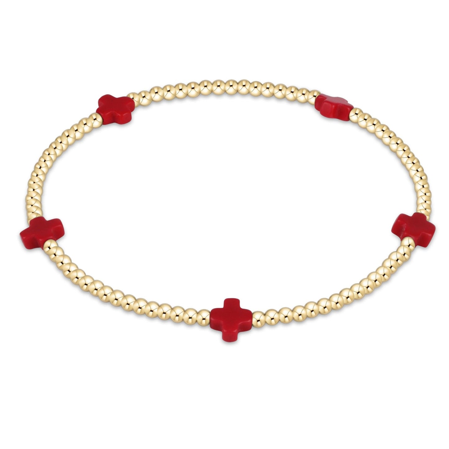 America Collection - Signature Cross Small 2mm Bracelets