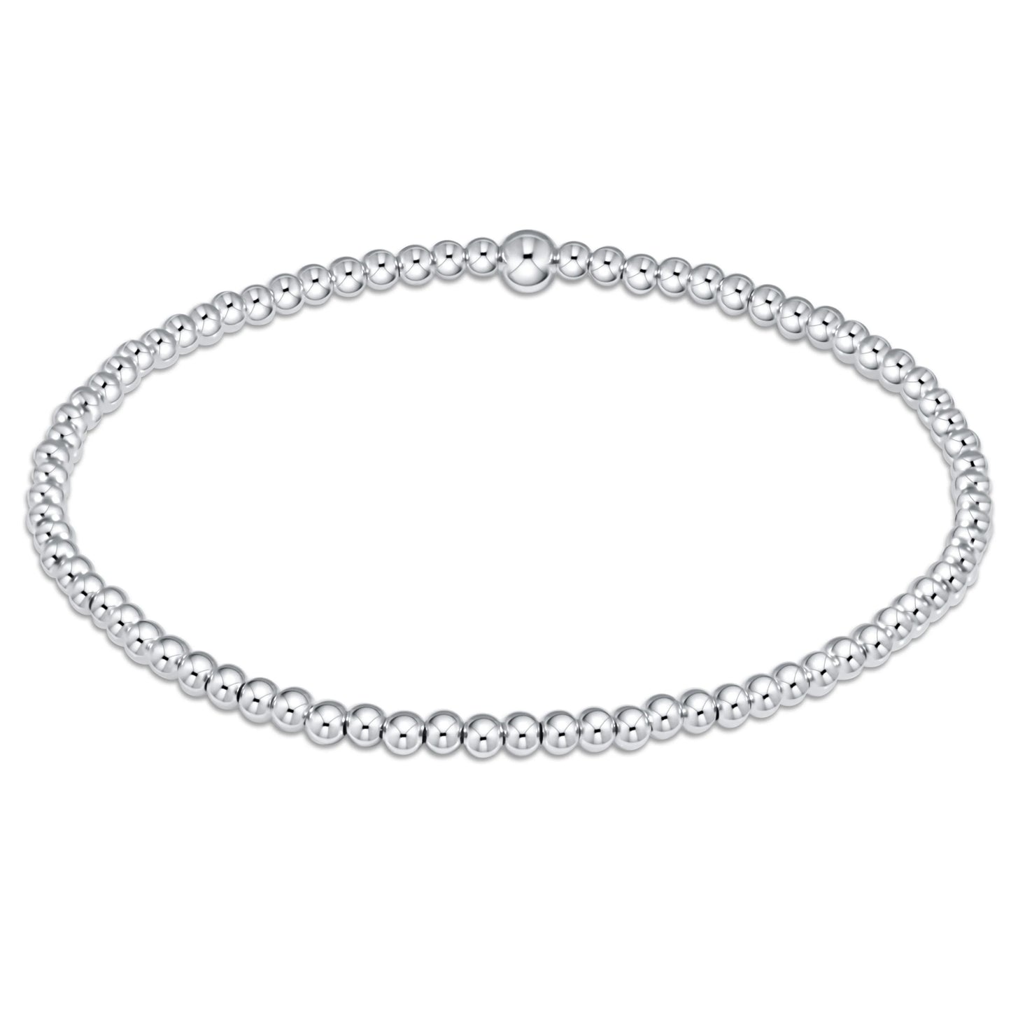 Classic Sterling Bead Bracelets