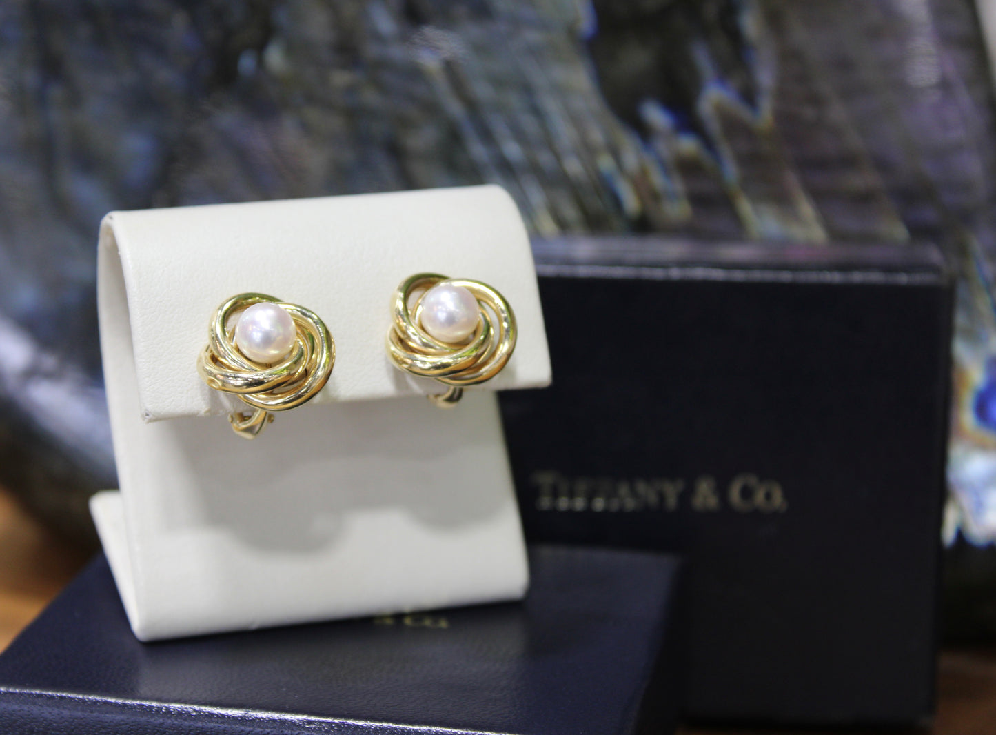 Tiffany & Co. Love-Knot Earrings in 14k