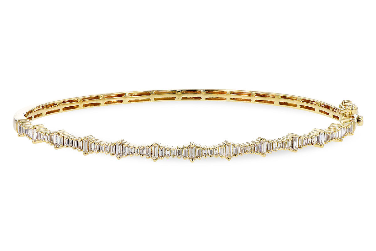 Baguette Pulse Diamond Bangle