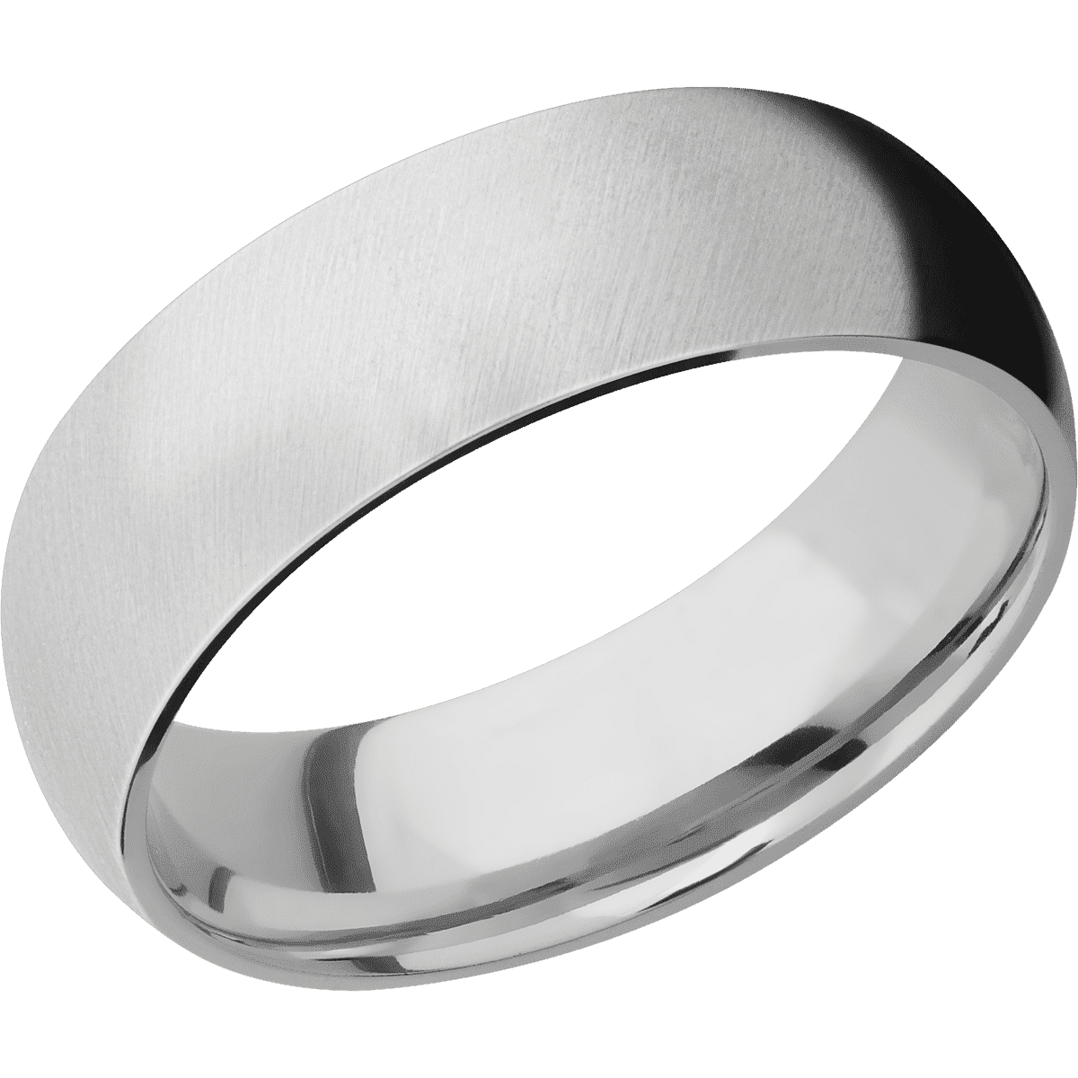 14K White Gold + Anglesatin Finish